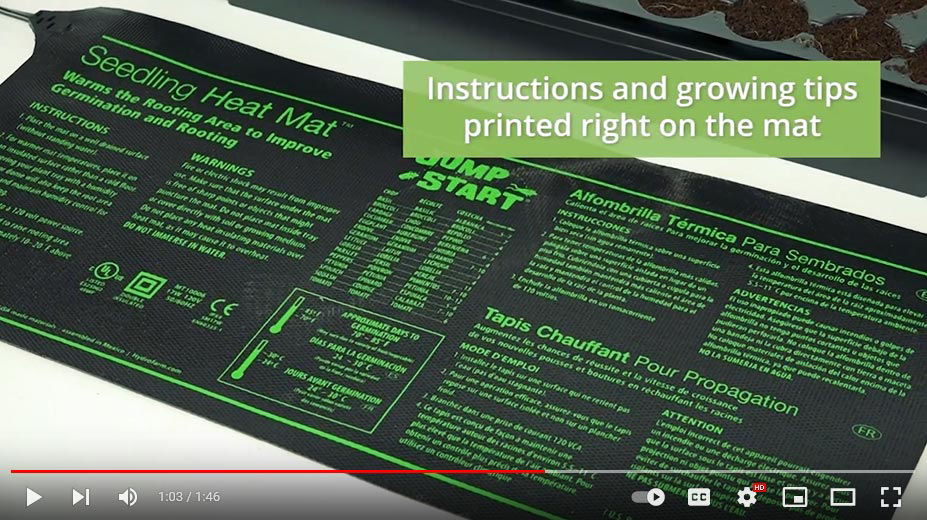 Show details for Jump Start Hot House with Seedling Heat Mat